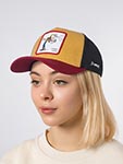 Бейсболка CAPSLAB арт. CL/LCK2/1/PCT/COW Dargaud Lucky Luke (горчичный /бордовый)